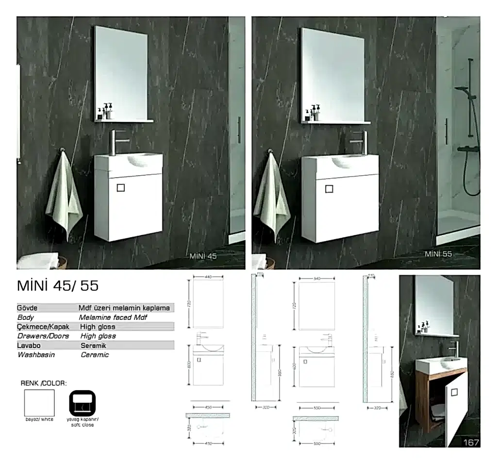 classic mini banyo