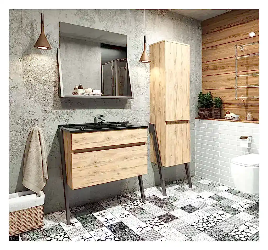 lux karkalec banyo mobilyası