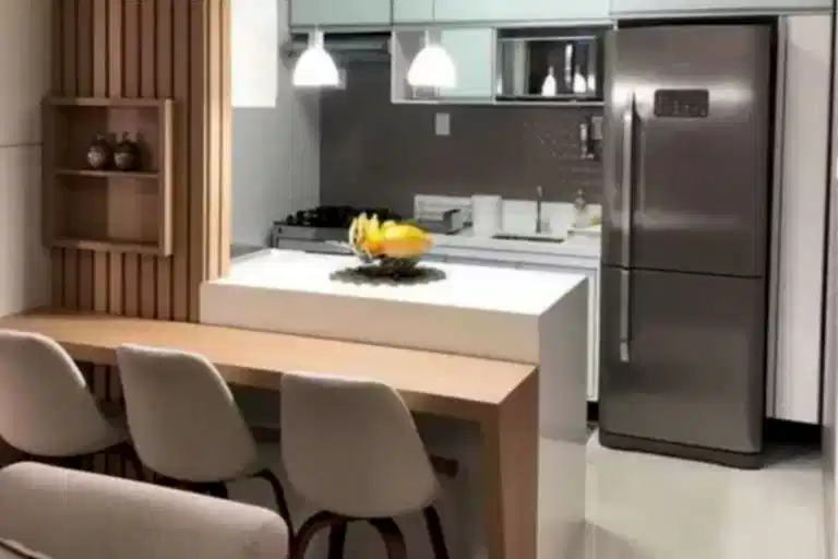Açık Mutfakta Geniş ve Ferah Bir Düzen